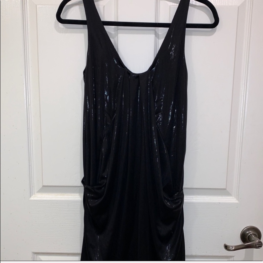DVF Diane Von Furstenberg Black Sleeveless Dress